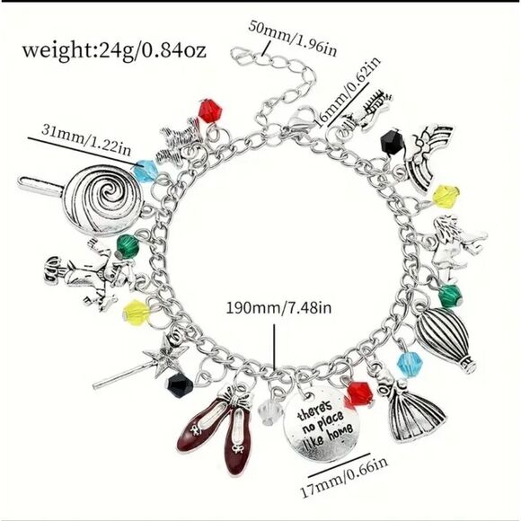 The Wizard of Oz Charm Bracelet - Picture 2 of 5